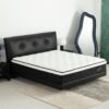 12" Full Size Hybrid Mattres 12" With 7 Zoned Memory Foam Individual Pocket Springs Breathable Knitted Cover - White - Image 8