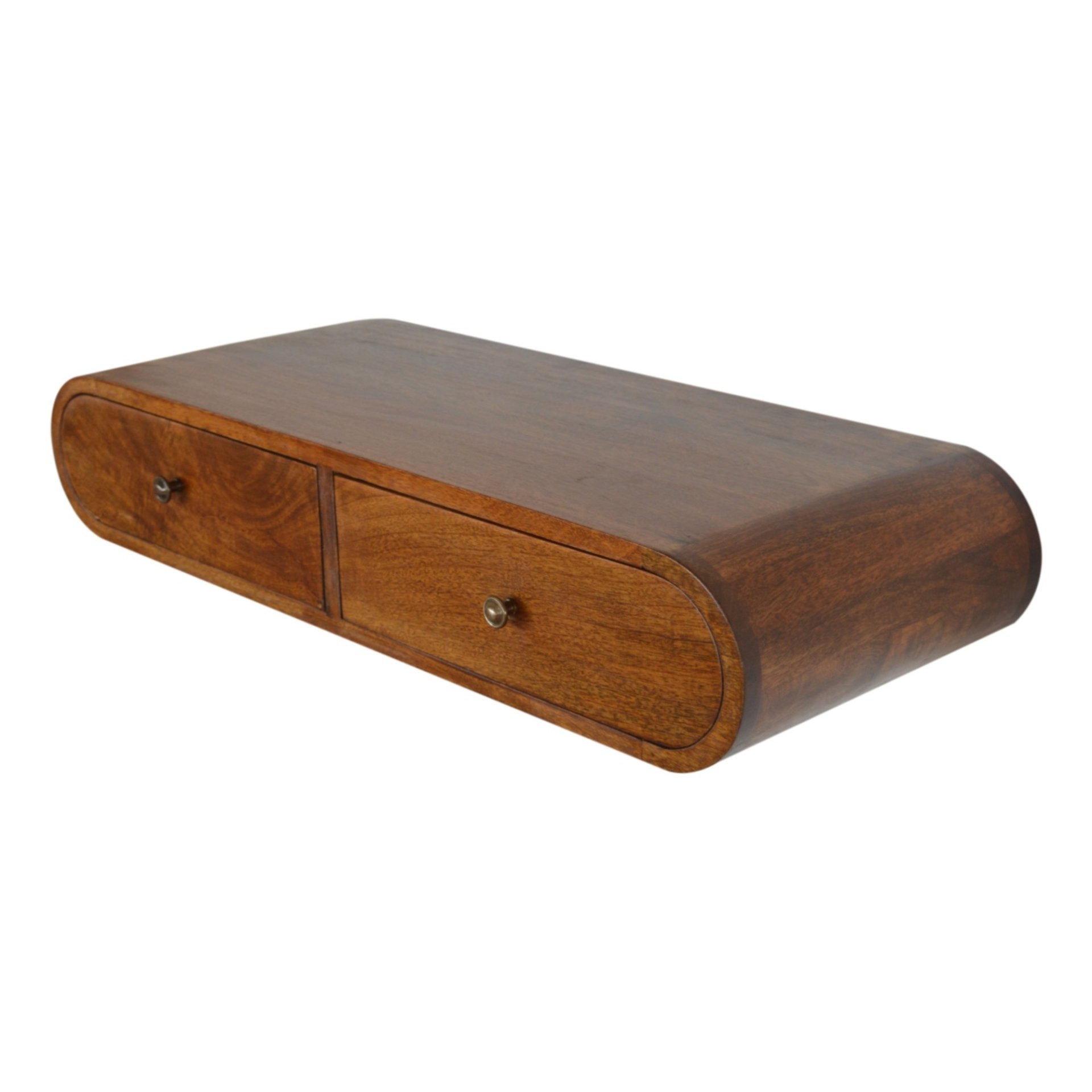 London - Floating Console - Chestnut - Image 9