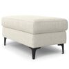 Ava - Mid Century Ottoman - Cream - Image 3