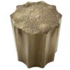 Drum Accent Side Table, Elegant Design Modern - Gold - Image 7