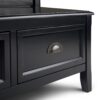Burlington - Entryway Storage Bench With Drawers - Black - Image 6