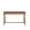 Tabitha - Desk With Drawer And Turned Legs - Natural - Image 4