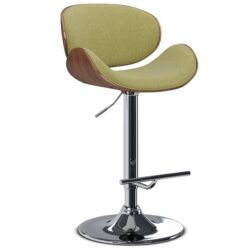 Marana - Bentwood Adjustable Swivel Bar Stool - Acid Green