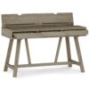 Bowman - Flip Up Desk - Distressed Gray - Image 11