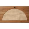 Allen - Rattan 2 Door 1 Drawer Cabinet Shoe Rack For Entrance, Double Layer - Walnut - Image 17