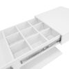 Extendable Coffee Table, Multifunctional Adjustable Coffee Table With Hidden Storage Space For Living Room - White - Image 10
