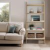 Parker - Bookcase With 5 Shelves - Off White / Natural - Image 5