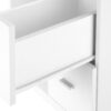 Office, File Cabinet, Printer Cart, Rolling File Cabinet, Mobile, Storage, Contemporary & Modern - White - Image 7