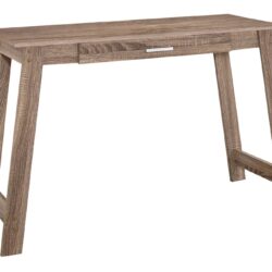 Computer Desk For Home Office, Laptop, Storage Drawers, Contemporary & Modern - Taupe