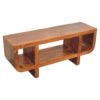 Orion - Curved Media Unit - Brown - Image 8