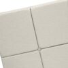 Queen Size Bed, Upholstered, Transitional - Beige - Image 6