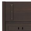Connaught - Entryway Storage Bench With Shelf - Chestnut - Image 14