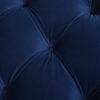 Alma - Tufted Flared Arm Entryway Bench - Navy Blue - Image 8