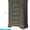 Sleek Transitional Chest - Metal Black - Image 8