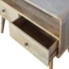 Curved Media Unit - Oak - Image 6