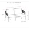 Bayshore - Outdoor Sofa - Natural - Image 11