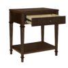 Kenna - Nightstand With Storage - Dark Coffee - Image 5
