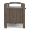 Lev - Entryway Storage Bench - Smoky Brown - Image 3