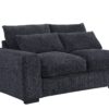 Nyeisha - Upholstered Sofa & Chaise - Dark Gray - Image 2