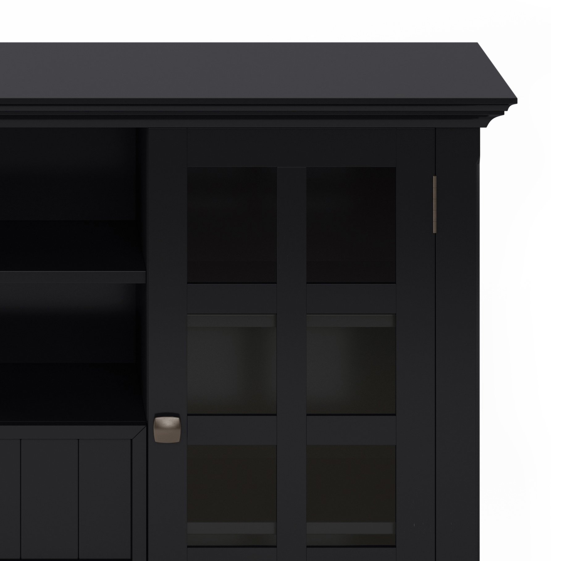 Acadian - Tall TV Media Stand - Black - Image 2