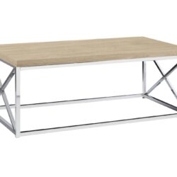 Coffee Table Rectangular For Living Room - Natural
