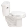 Gloss 2 Piece Toilet With 1.28 Gpf Tornado Flush, Rimless Bowl, Soft Closing Seat - Gloss White - Image 19