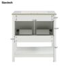 Bathroom Vanity With Sink And Ample Storage - White - Image 10