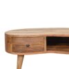 Mini Wave Coffee Table - Oak - Image 4