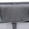 Fabric Baby Playpen, Baby Fence Play Area With Anti Slip Base - Gray - Image 6