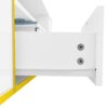 Modern TV Stand For TVs Up To 80", Entertainment Center With 2 Shelves And LED Lights, TV Storage Cabinet With 2 Drawers, 2 Cabinets And Metal Legs For Living Room - White - Image 18