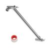 16" Extending Shower Arm, Adjustable Height - Chrome - Image 14