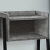 Accent Table Side, Contemporary Versatile Placement - Gray - Image 8