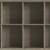 Amherst - 8 Cube Storage Sofa Table - Distressed Gray - Image 3