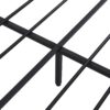 Full Size Metal Platform Bed Frame With Wooden Headboard And Footboard, USB Liner, Large Under Bed Storage - Black / Brown - Image 9