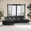 Zander - Reclining Sectional Sofa - Black - Image 11