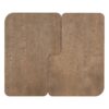 Modern Minimalist Coffee Table Set, Rectangle Coffee Table With Splicing Design, Multifunctional Combination Table For Living Room - Natural - Image 12