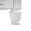 Modern Bathroom Vanity With Ceramic Sink, Freestanding, One Tip - Out Drawer, 3 Side Drawers, Adjustable Shelf - White - Image 19