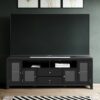 Cosmopolitan - Wide TV Media Stand - Black - Image 7