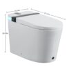 Smart Toilet With Bidet Seat Built In, Auto Open / Close Seat, Foot Sensor, LED Display - White - Image 3