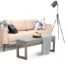 Milltown - Large Ottoman Bench - Gray - Image 4
