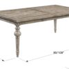 Ludin - Butterfly Leaf Dining Table - Taupe - Image 5