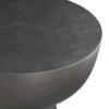Hughes - Cast Aluminum Side Table - Black - Image 7