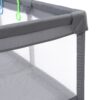Fabric Baby Playpen, Baby Fence Play Area With Anti Slip Base - Gray - Image 19
