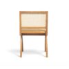 Chandigarh - Dining Room Chairs With Rattan And Solid Wood (Set of 2) - Natural - Image 9