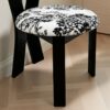 Key Design Dining Chairs (Set of 2) - White / Black - Image 7