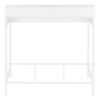 Computer Desk, Home Office, Standing, Storage Shelves, Laptop, Contemporary & Modern - White - Image 4