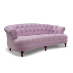 La Rosa - Victorian Chesterfield Tufted Sofa - Lavender