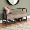 Bench, Entryway, Hallway, Storage, Rectangular, Contemporary & Modern - Taupe - Image 10