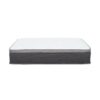 12'' Queen Size Hybrid Mattress In A Box, Plush Gel Memory Foam Mattress Top With Pocket Coil Base - Gray / White - Image 4
