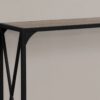 Accent Console Table For Entryway, Versatile Placement - Taupe - Image 3